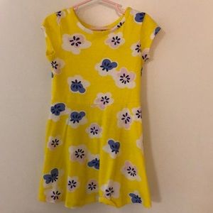 Yellow flower dress!